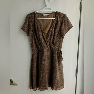 Abercrombie & Fitch leopard dress